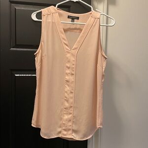Banana Republic Light Pink Sleeveless Blouse - S